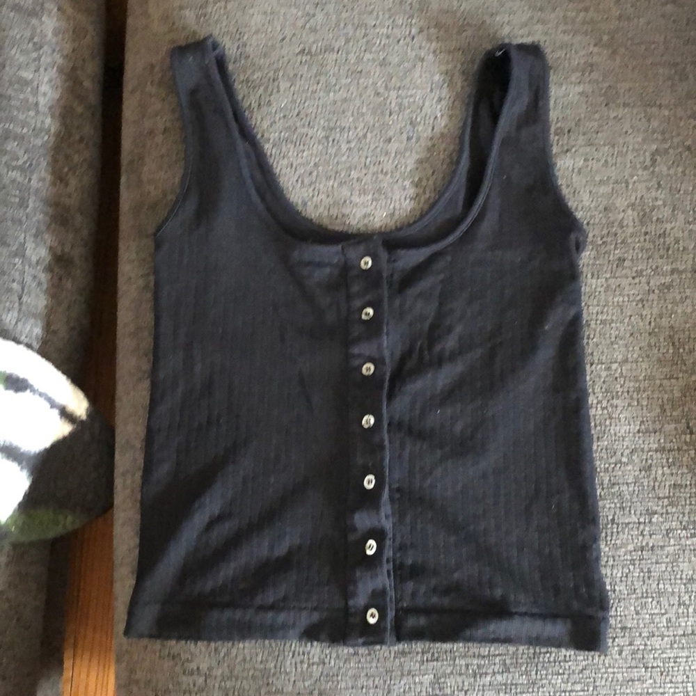 ribbed tank top
